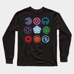 The Symbols of EPCOT Long Sleeve T-Shirt